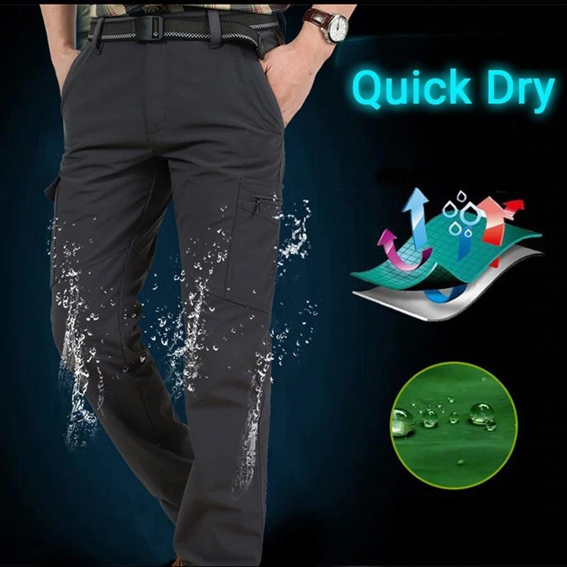 Military Tactical Cargo Trousers — Waterproof Multi-Pocket