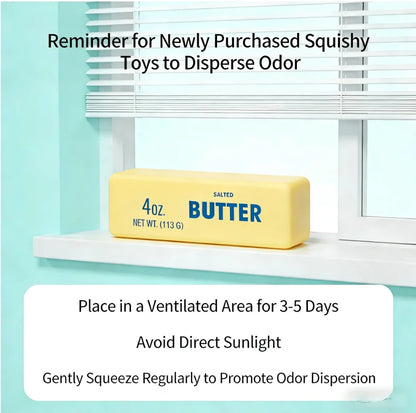 Food-Shaped Stress Relief Squeeze Toy