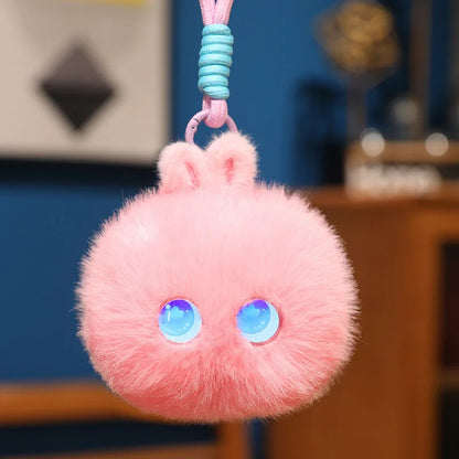 AI Talking Bunny Plush Keychain — 88 Languages