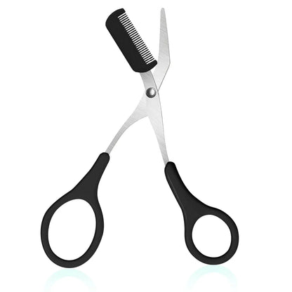 Stainless Steel Eyebrow Razor &amp; Scissors Set