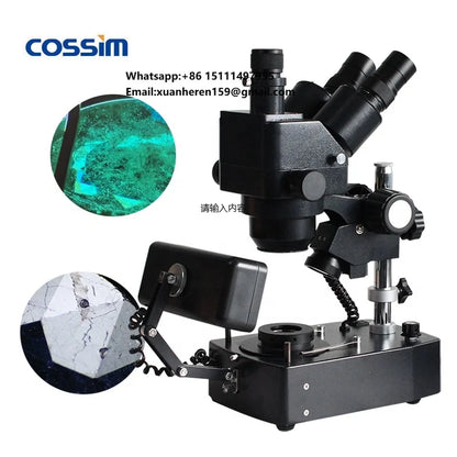 VGM400 Gem &amp; Jewelry Binocular Microscope — 10x–160x