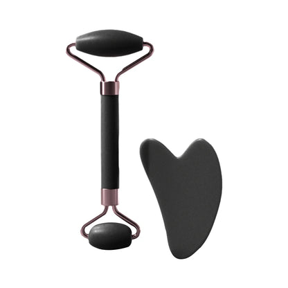 Rose Quartz Face Roller &amp; Gua Sha Set