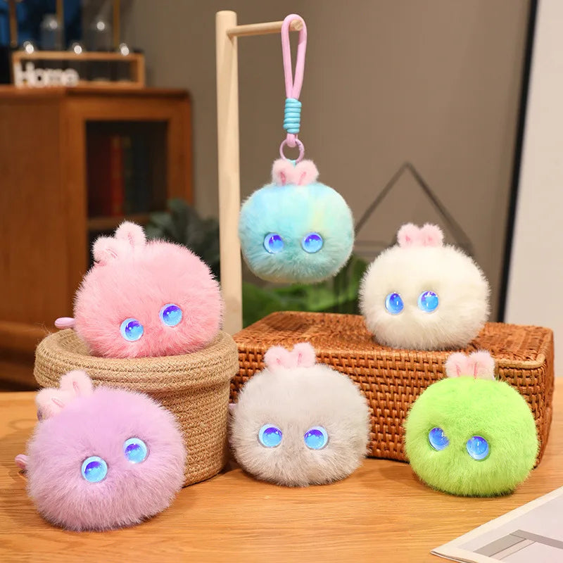 AI Talking Bunny Plush Keychain — 88 Languages