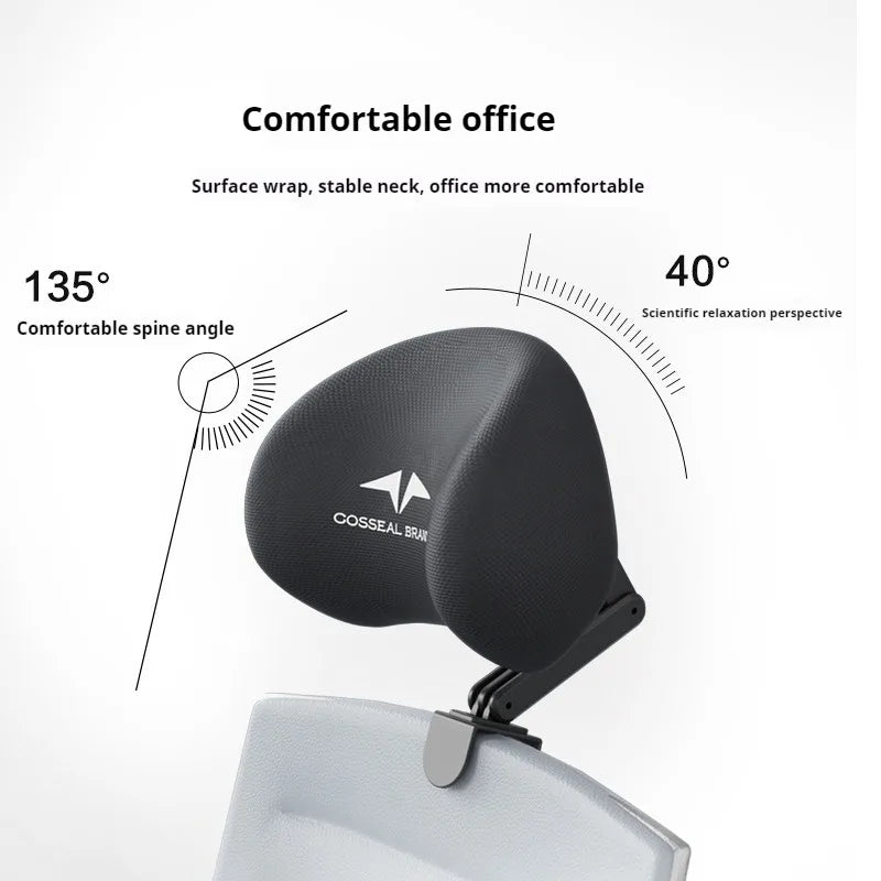 Ergonomic Office Chair Headrest Cushion