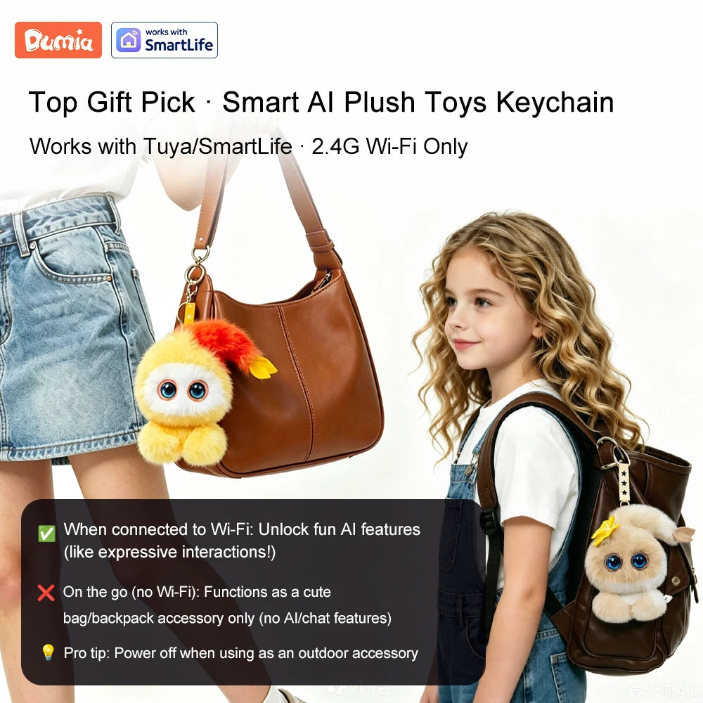 AI Talking Mushroom Elf Companion Doll