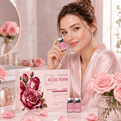 Rose PDRN Collagen Serum — Korean Skincare Essence