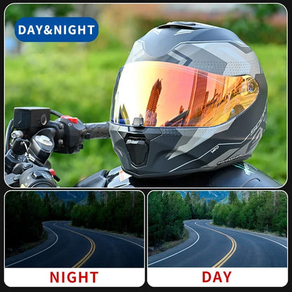 Motorcycle Helmet Visor — Anti-UV Shield