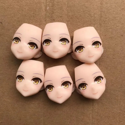 1/6 Scale Doll Face Cover — DIY Anime Makeup Parts
