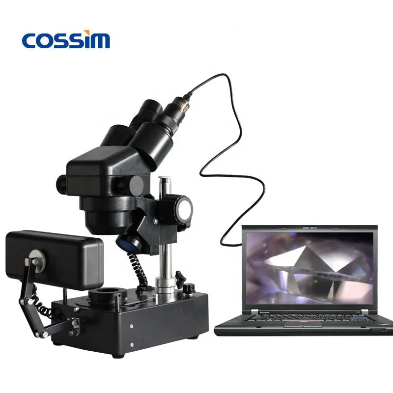 VGM400 Gem &amp; Jewelry Binocular Microscope — 10x–160x