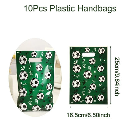 Football Themed Gift Bags — 10/20/50 Pack