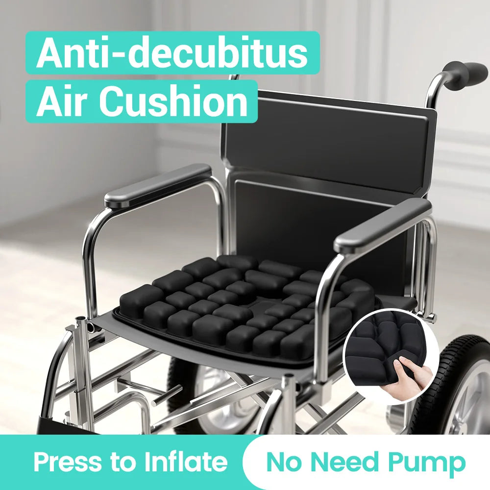 Inflatable 3D Ergonomic Seat Cushion