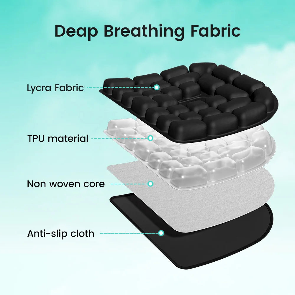 Inflatable 3D Ergonomic Seat Cushion
