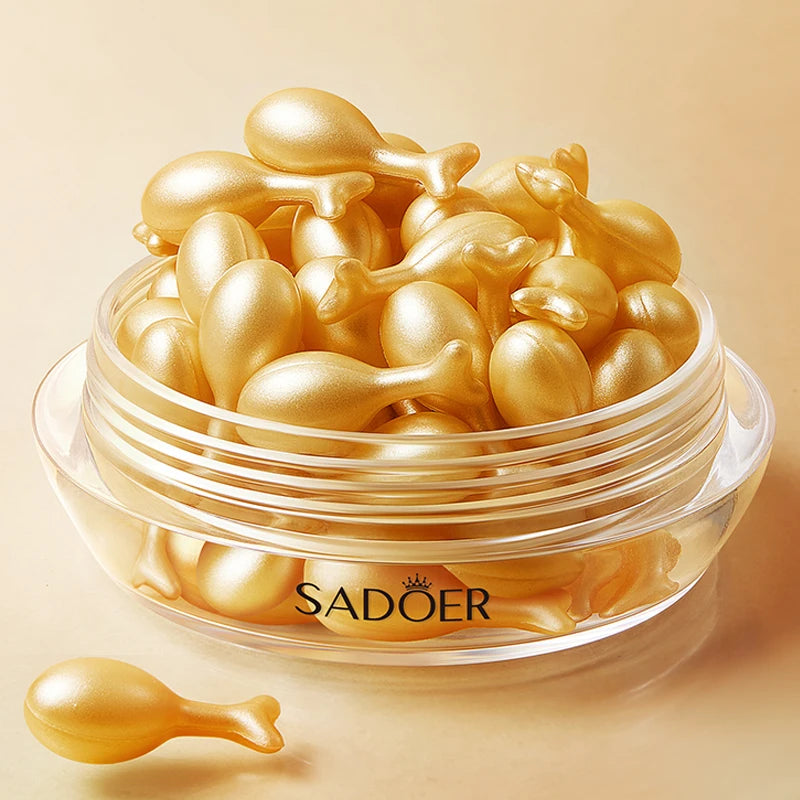 SADOER Snail Face Serum Capsules — 30pcs Hydrating